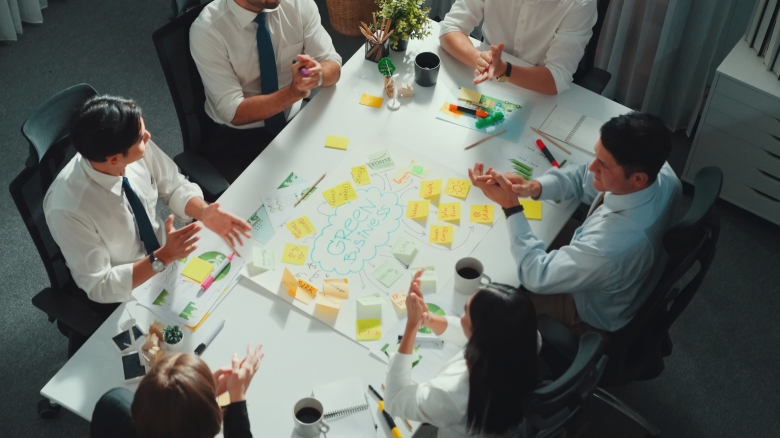 Marketing team collaboration