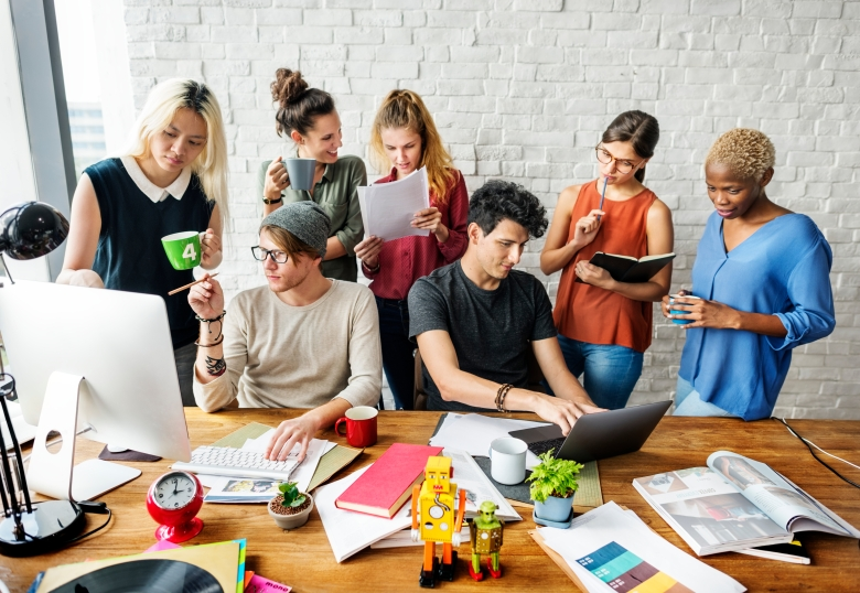 Marketing team collaboration